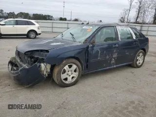 2004 Chevrolet Malibu Maxx LT with VIN 1G1ZU64884F198966, listed as a Copart auction lot 43338595 with 0 mi miles and Salvage Title. Bid and sale history available at carsss.com. Image 1.