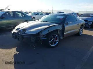2002 Pontiac Firebird Formula with VIN 2G2FV22G722117470, listed as a IAAI auction lot 41625891 with 32,962 mi miles. Bid and sale history available at carsss.com. Image 6.