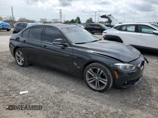 2016 BMW 3 Series 328i with VIN WBA8E9C54GK647559, listed as a Copart auction lot 50257465 with 120,983 mi miles and Salvage Title. Bid and sale history available at DreamBid. Image 4.