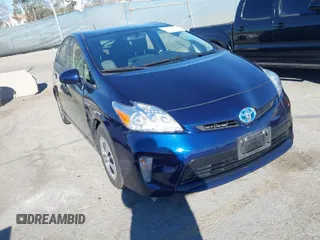 2015 Toyota Prius Four with VIN JTDKN3DU4F0455726, listed as a IAAI auction lot 41308107 with 164,778 mi miles. Bid and sale history available at carsss.com. Image 1.