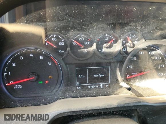 2021 Chevrolet Silverado 1500 Work Truck with VIN 3GCNWAEH7MG202084, listed as a Copart auction lot 78273424 with 107,274 mi miles and Salvage Title. Bid and sale history available at carsss.com. Image 9.