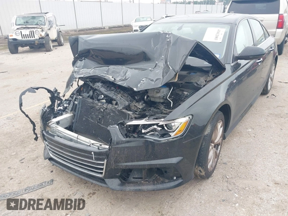 2018 Audi A6 Premium with VIN WAUC8AFC3JN066976, listed as a IAAI auction lot 41612083 with 73,632 mi miles. Bid and sale history available at carsss.com. Image 6.