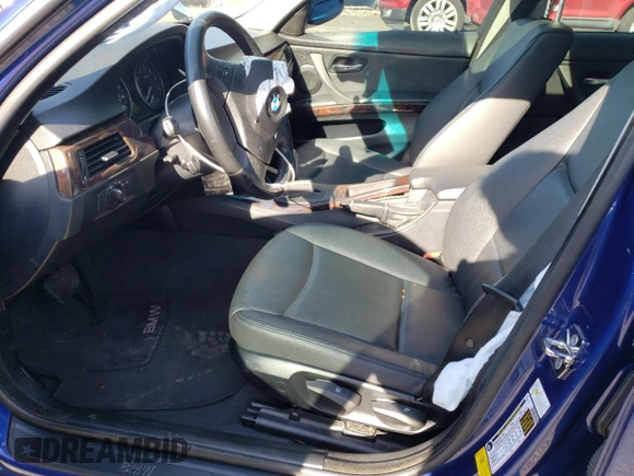 2007 BMW 3 Series 328xi with VIN WBAVC93587K034241, listed as a Copart auction lot 55889595 with 131,836 mi miles and Salvage title. Bid and sale history available at DreamBid. Image 7.