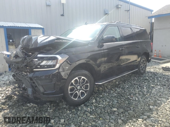 2023 Ford Expedition Max XLT with VIN 1FMJK1J87PEA51173, listed as a Copart auction lot 60800175 with 50,770 mi miles and Salvage title. Bid and sale history available at DreamBid. Image 1.