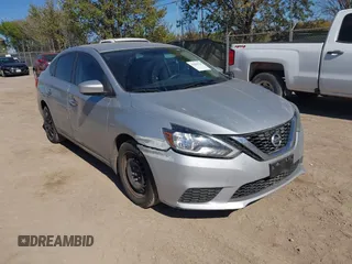 2017 Nissan Sentra S with VIN 3N1AB7AP1HY283984, listed as a IAAI auction lot 41849126 with 124,367 mi miles. Bid and sale history available at carsss.com. Image 1.