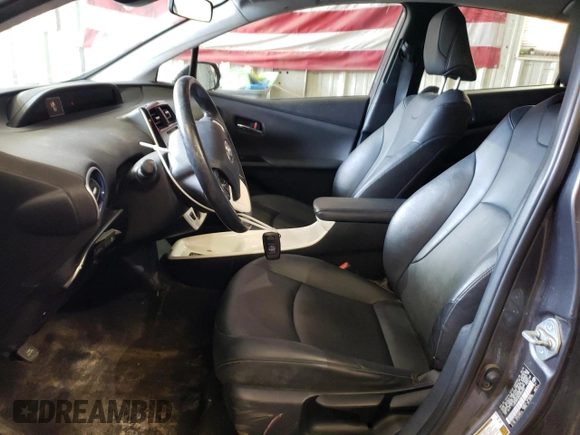 2016 Toyota Prius Four with VIN JTDKARFU2G3525333, listed as a Copart auction lot 50138815 with 105,879 mi miles and Salvage Title. Bid and sale history available at DreamBid. Image 7.