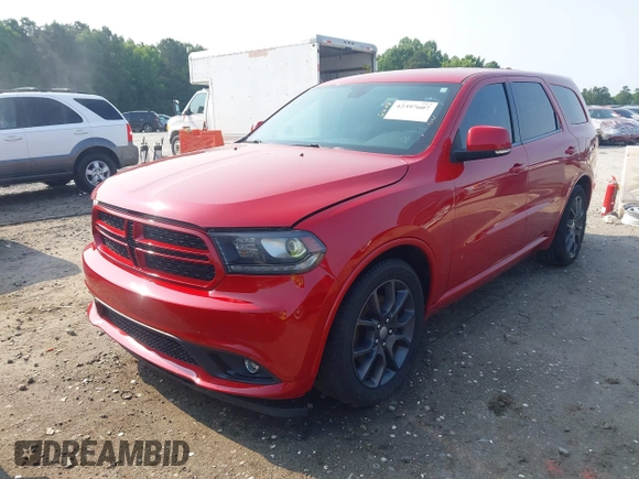 2016 Dodge Durango R/T with VIN 1C4SDJCTXGC484809, listed as a IAAI auction lot 42397607 with 160,729 mi miles and . Bid and sale history available at DreamBid. Image 19.