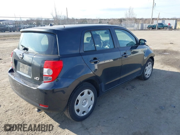 2010 Scion xD with VIN JTKKU4B43AJ055535, listed as a IAAI auction lot 41596985 with 200,000 mi miles. Bid and sale history available at carsss.com. Image 4.