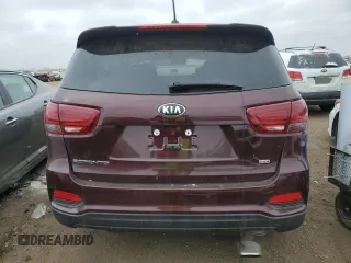 2019 Kia Sorento LX with VIN 5XYPG4A33KG523813, listed as a Copart auction lot 44730965 with 100,200 mi miles and Salvage Title. Bid and sale history available at carsss.com. Image 6.