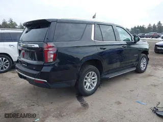 2023 Chevrolet Tahoe LT with VIN 1GNSKNKD7PR190313, listed as a IAAI auction lot 41722905 with 54,798 mi miles. Bid and sale history available at carsss.com. Image 4.