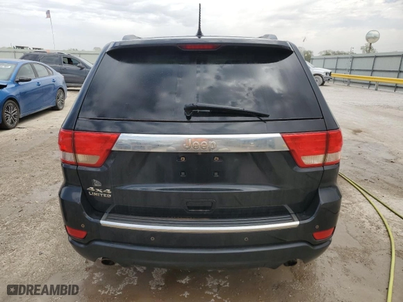 2011 Jeep Grand Cherokee Limited with VIN 1J4RR5GT2BC562729, listed as a Copart auction lot 43661065 with 149,422 mi miles and Salvage Title. Bid and sale history available at carsss.com. Image 6.