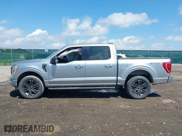 2022 Ford F-150 XL z VIN 1FTEW1EP9NFA65479, wystawiony jako IAAI lot #42165173 z przebiegiem 36 579 mil mil oraz . Historia ofert i sprzedaży dostępna na DreamBid. Obrazek 14.