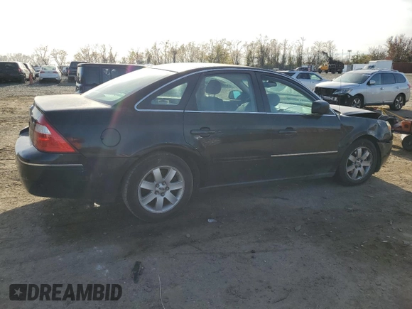 2005 Ford Five Hundred SEL with VIN 1FAFP24155G152462, listed as a Copart auction lot 80668544 with Not Provided miles and Salvage Title. Bid and sale history available at carsss.com. Image 3.