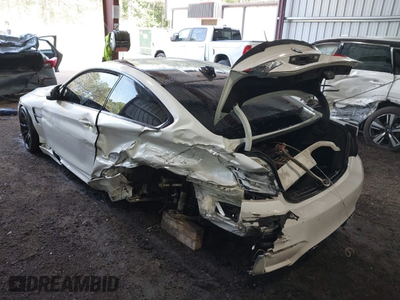 2015 BMW M4 with VIN WBS3R9C59FK331843, listed as a IAAI auction lot 42105398 with 105,348 mi miles and . Bid and sale history available at DreamBid. Image 3.