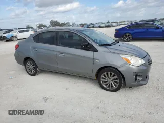 2018 Mitsubishi Mirage G4 ES with VIN ML32F3FJ9JHF06329, listed as a Copart auction lot 45377765 with 53,240 mi miles and Salvage Title. Bid and sale history available at carsss.com. Image 4.
