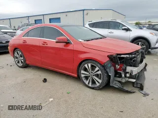 2019 Mercedes-Benz CLA 250 with VIN WDDSJ4EB5KN768009, listed as a Copart auction lot 51668805 with 87,095 mi miles and Salvage Title. Bid and sale history available at DreamBid. Image 4.