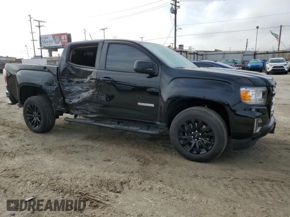 2022 GMC Canyon 2WD Elevation with VIN 1GTG5CEN0N1258686, listed as a Copart auction lot 49483185 with 32,939 mi miles and Salvage Title. Bid and sale history available at carsss.com. Image 4.