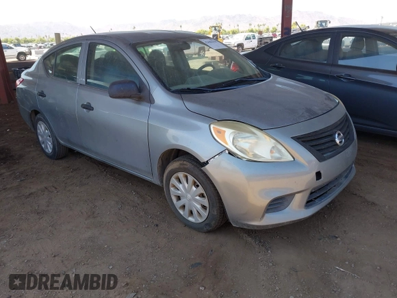 2012 Nissan Versa SV with VIN 3N1CN7AP6CL826073, listed as a IAAI auction lot 42686318 with 77,918 mi miles and . Bid and sale history available at DreamBid. Image 1.