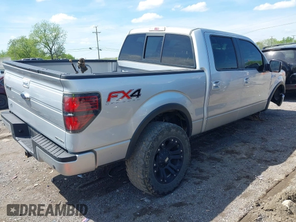 2013 Ford F-150 XL with VIN 1FTFW1EF0DKF24416, listed as a IAAI auction lot 42092106 with 120,530 mi miles. Bid and sale history available at carsss.com. Image 4.