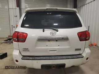 2008 Toyota Sequoia Platinum with VIN 5TDBY67A68S007787, listed as a Copart auction lot 81242624 with 296,963 mi miles and Clean Title. Bid and sale history available at carsss.com. Image 6.