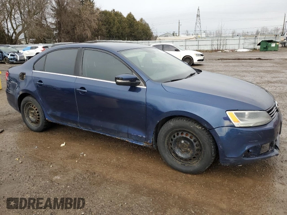 2011 Volkswagen Jetta Comfortline with VIN 3VWDL7AJ4BM007572, listed as a Copart auction lot 86758914 with 514,655 mi miles and Salvage title. Bid and sale history available at DreamBid. Image 4.