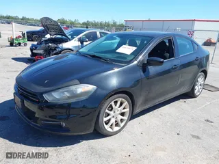 2013 Dodge Dart SXT with VIN 1C3CDFBA9DD344620, listed as a IAAI auction lot 41675513 with 70,624 mi miles. Bid and sale history available at carsss.com. Image 2.