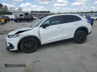 2023 Honda HR-V Sport with VIN 3CZRZ1H50PM731760, listed as a Copart auction lot 50914795 with 37,406 mi miles and Salvage title. Bid and sale history available at DreamBid. Image 1.
