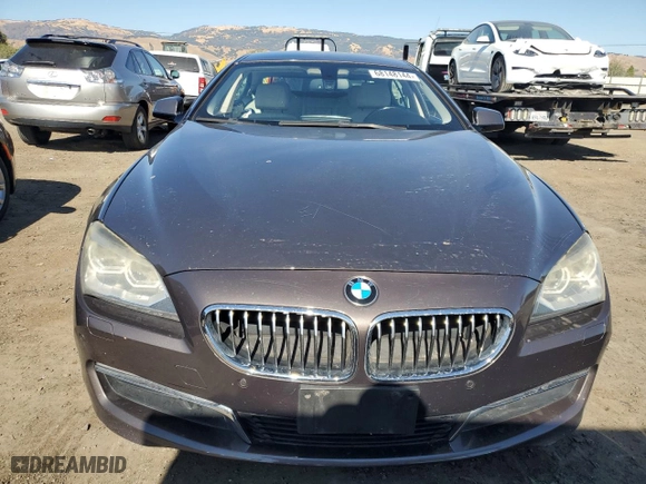2013 BMW 6 Series 640i with VIN WBA6A0C53DDZ03673, listed as a Copart auction lot 68148144 with 102,703 mi miles and Salvage Title. Bid and sale history available at carsss.com. Image 5.