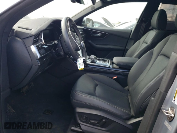 2023 Audi Q8 Premium Plus with VIN WA1EVBF16PD031298, listed as a Copart auction lot 67919624 with 10,073 mi miles and Salvage title. Bid and sale history available at DreamBid. Image 7.