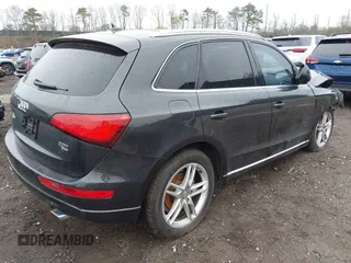 2014 Audi Q5 Premium Plus with VIN WA1LFAFP1EA004978, listed as a IAAI auction lot 42079044 with 108,355 mi miles. Bid and sale history available at carsss.com. Image 4.