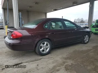 2000 Ford Taurus SE with VIN 1FAFP53U1YG262412, listed as a Copart auction lot 50383705 with 166,541 mi miles and Salvage Title. Bid and sale history available at DreamBid. Image 3.