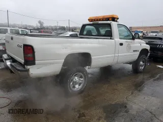 2002 Dodge 2500 z VIN 3B7KF26Z02M258382, wystawiony jako Copart lot #84318904 z przebiegiem 99 408 mil mil oraz Czysty tytuł • Clean title. Historia ofert i sprzedaży dostępna na DreamBid. Obrazek 3.