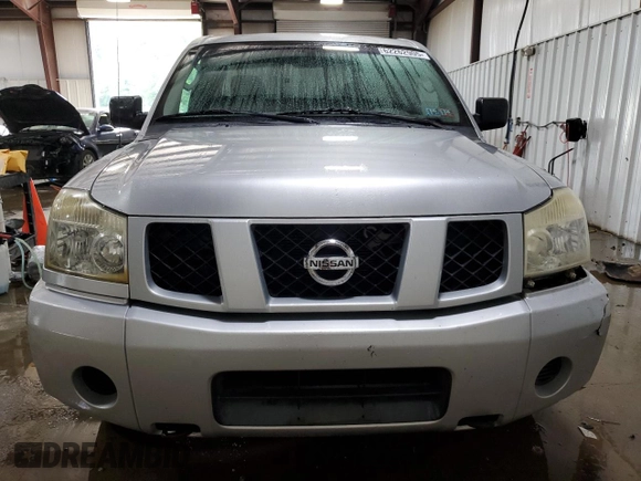 2005 Nissan Titan SE with VIN 1N6BA06B05N519961, listed as a Copart auction lot 62262905 with 117,052 mi miles and Salvage title. Bid and sale history available at DreamBid. Image 5.