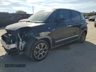 2014 FIAT 500L Trekking with VIN ZFBCFADH2EZ009533, listed as a Copart auction lot 43323265 with 126,887 mi miles and Salvage Title. Bid and sale history available at DreamBid. Image 1.