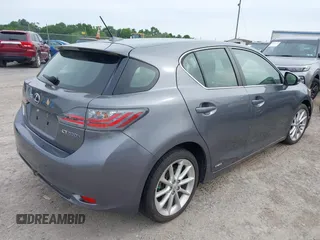 2012 Lexus CT 200h z VIN JTHKD5BH1C2063001, wystawiony jako IAAI lot #42329916 z przebiegiem 123 097 mil mil oraz . Historia ofert i sprzedaży dostępna na DreamBid. Obrazek 4.