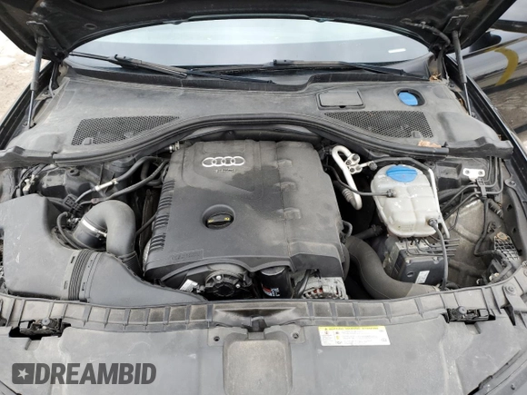 2015 Audi A6 Premium Plus with VIN WAUGFAFC9FN018686, listed as a Copart auction lot 53133675 with Not provided miles and Salvage title. Bid and sale history available at DreamBid. Image 12.