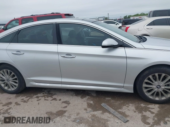 2015 Hyundai Sonata Limited with VIN 5NPE34AF6FH071108, listed as a IAAI auction lot 41946732 with 151,120 mi miles and . Bid and sale history available at carsss.com. Image 13.