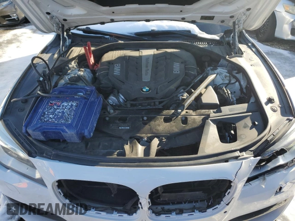 2014 BMW 7 Series ALPINA B7 with VIN WBAYE8C55ED135790, listed as a Copart auction lot 41574755 with 128,255 mi miles and Salvage Title. Bid and sale history available at carsss.com. Image 11.