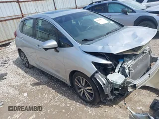 2015 Honda Fit EX-L with VIN 3HGGK5H88FM753136, listed as a IAAI auction lot 41884461 with 63,145 mi miles. Bid and sale history available at carsss.com. Image 1.