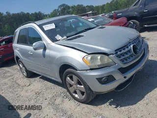 2009 Mercedes-Benz M 350 with VIN 4JGBB86E69A507248, listed as a IAAI auction lot 42077634 with 124,279 mi miles and . Bid and sale history available at DreamBid. Image 1.