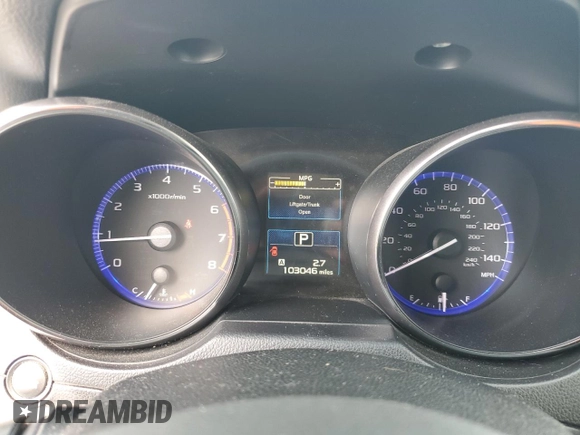 2015 Subaru Outback Premium with VIN 4S4BSACC8F3244299, listed as a Copart auction lot 63064035 with 103,046 mi miles and Salvage title. Bid and sale history available at DreamBid. Image 9.