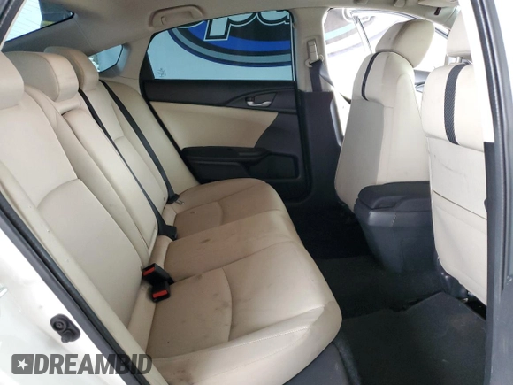 2016 Honda Civic Sedan EX with VIN 19XFC2F78GE200126, listed as a Copart auction lot 53552125 with 91,818 mi miles and Salvage Title. Bid and sale history available at carsss.com. Image 10.
