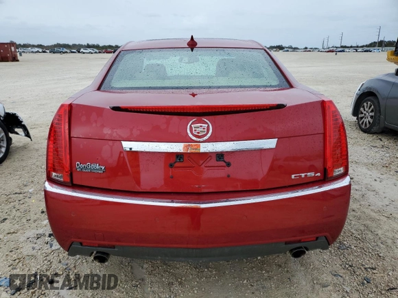2009 Cadillac CTS AWD w/1SA with VIN 1G6DG577990129125, listed as a Copart auction lot 74053194 with 0 mi miles and Salvage Title. Bid and sale history available at carsss.com. Image 6.