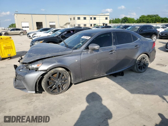 2014 Lexus IS 350 с VIN JTHCE1D27E5003552, выставлен на аукционе Copart как лот 56076485 с пробегом 105 530 миль миль и Списание • Salvage title. История ставок и продаж доступна на DreamBid. Изображение 1.