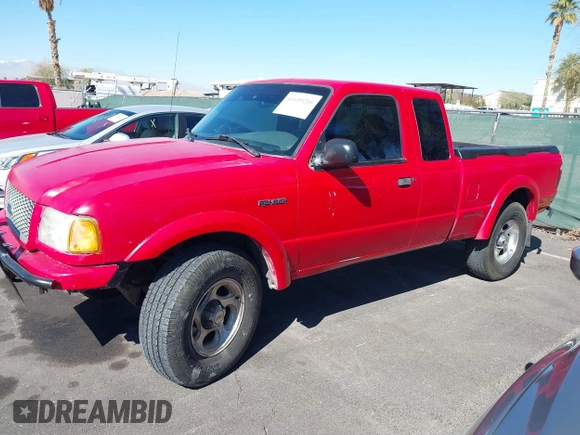 2001 Ford Ranger XL Fleet with VIN 1FTZR15U61PA58878, listed as a IAAI auction lot 41659216 with 233,560 mi miles and . Bid and sale history available at DreamBid. Image 12.