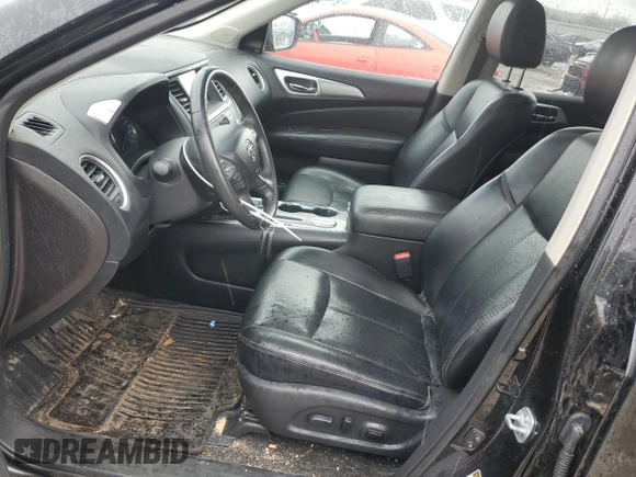 2017 Nissan Pathfinder S with VIN 5N1DR2MN0HC611967, listed as a Copart auction lot 47572445 with 145,249 mi miles and Salvage Title. Bid and sale history available at DreamBid. Image 7.