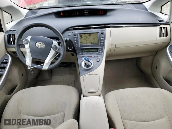 2010 Toyota Prius II with VIN JTDKN3DU7A0130285, listed as a Copart auction lot 53169605 with 212,909 mi miles and Salvage Title. Bid and sale history available at DreamBid. Image 8.