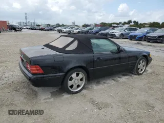 2000 Mercedes-Benz SL-Class with VIN WDBFA68F1YF188392, listed as a Copart auction lot 47620045 with 51,679 mi miles and Clean Title. Bid and sale history available at carsss.com. Image 3.