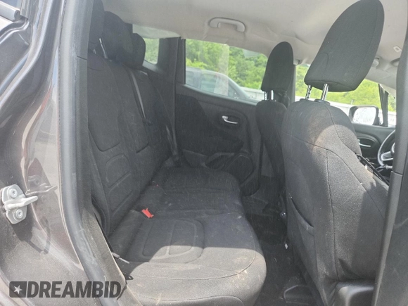 2021 Jeep Renegade Latitude with VIN ZACNJCBB0MPM26741, listed as a Copart auction lot 59518295 with 42,319 mi miles and Non repairable. Bid and sale history available at DreamBid. Image 10.