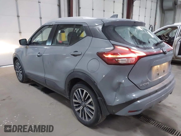 2024 Nissan Kicks SV with VIN 3N1CP5CV0RL478872, listed as a IAAI auction lot 41263976 with 20,883 mi miles. Bid and sale history available at carsss.com. Image 3.